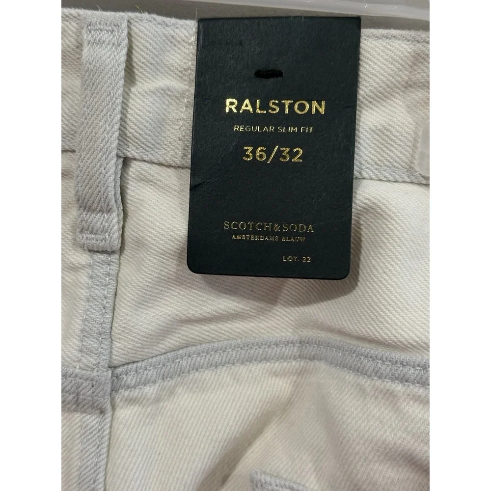 NewScotch & Soda Men's Jeans Ralston 36/32 Reg Slim Fit  Lot.22 674